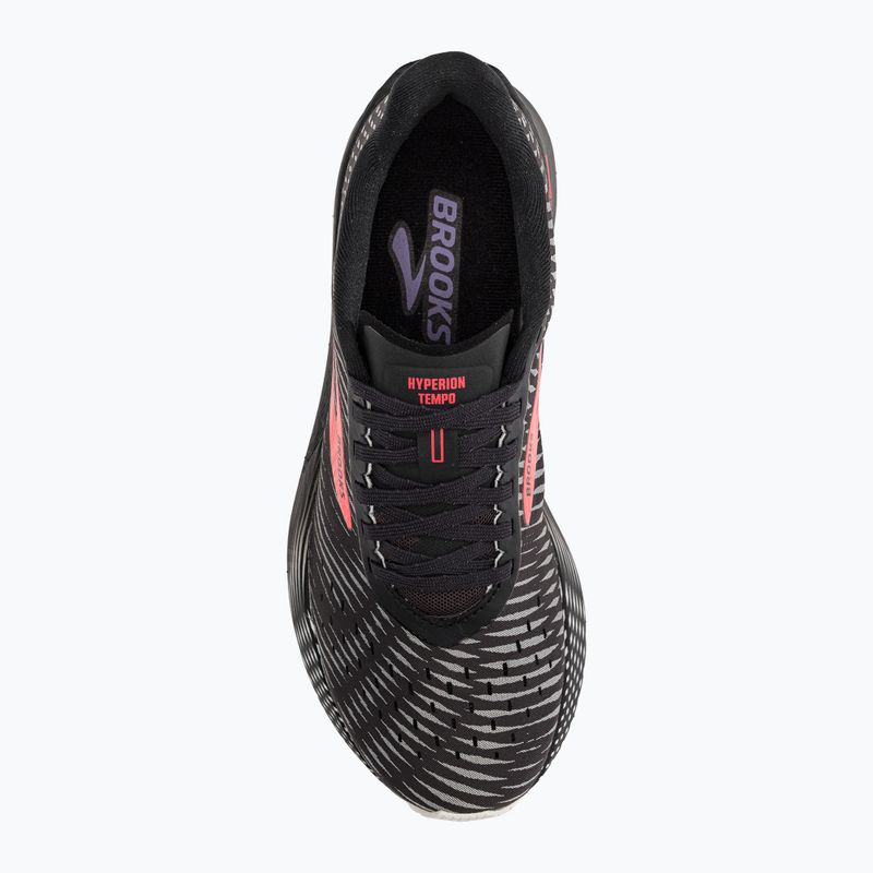 Scarpe da corsa Brooks Hyperion Tempo donna nero/corallo/viola 6