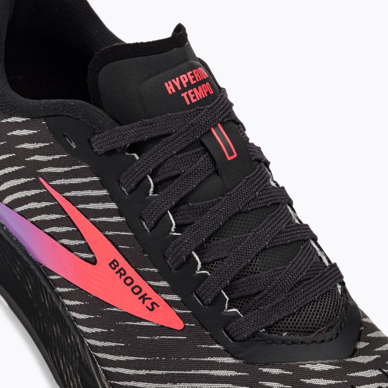 Scarpe da corsa Brooks Hyperion Tempo donna nero/corallo/viola 8