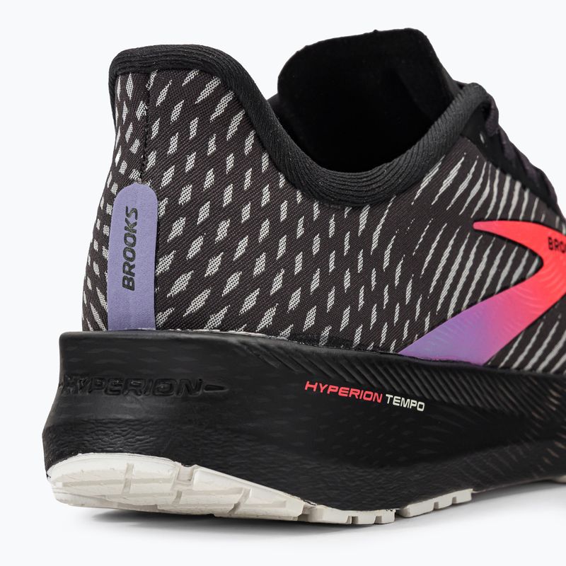 Scarpe da corsa Brooks Hyperion Tempo donna nero/corallo/viola 9
