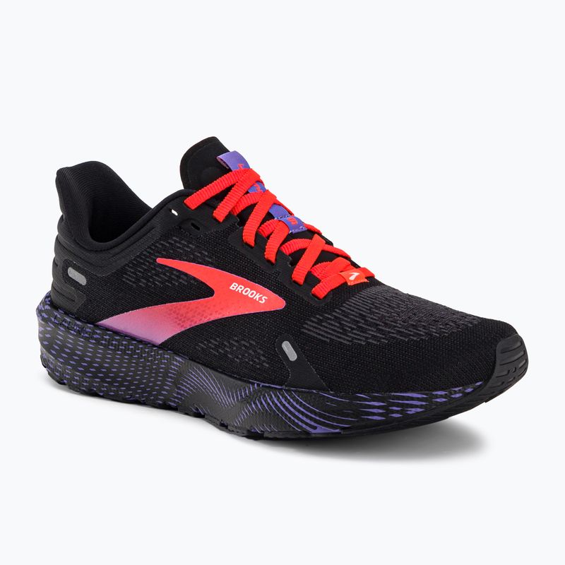 Scarpe da corsa da donna Brooks Launch 9 nero/corallo/viola