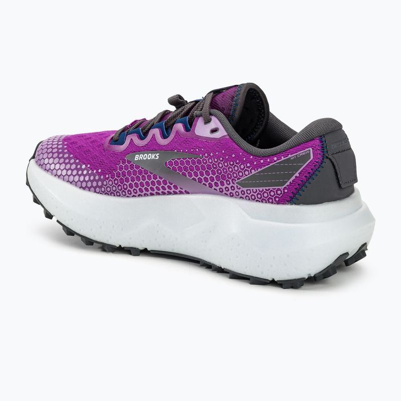 Brooks Caldera 6 scarpe da corsa donna viola/viola/navy 3