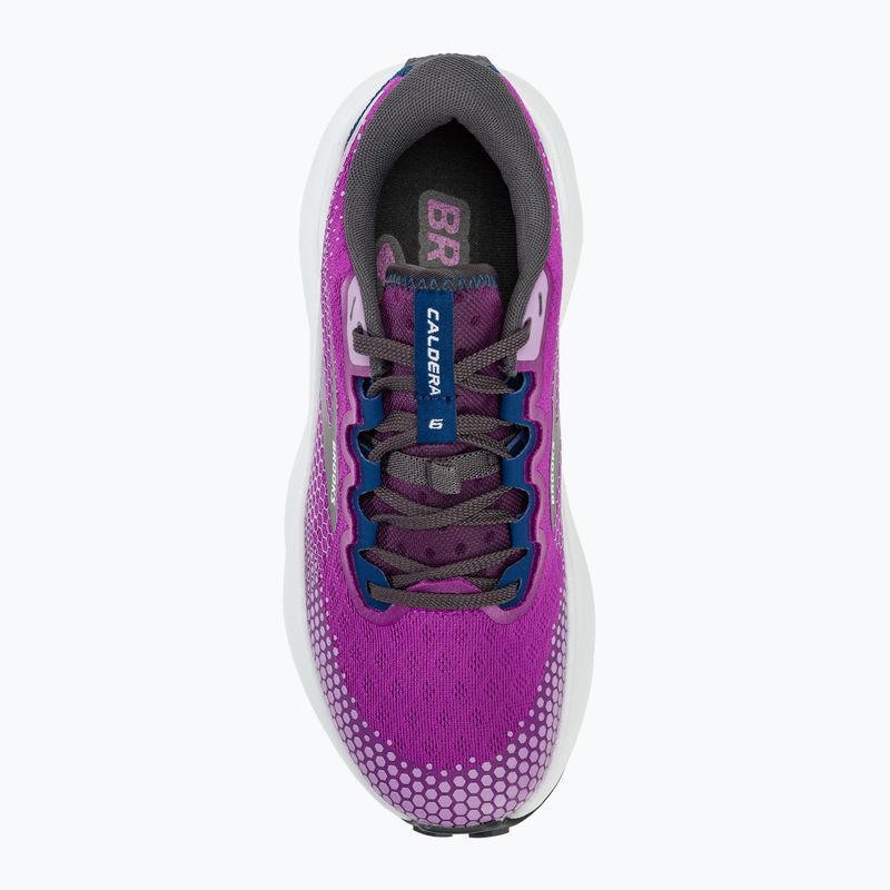 Brooks Caldera 6 scarpe da corsa donna viola/viola/navy 5