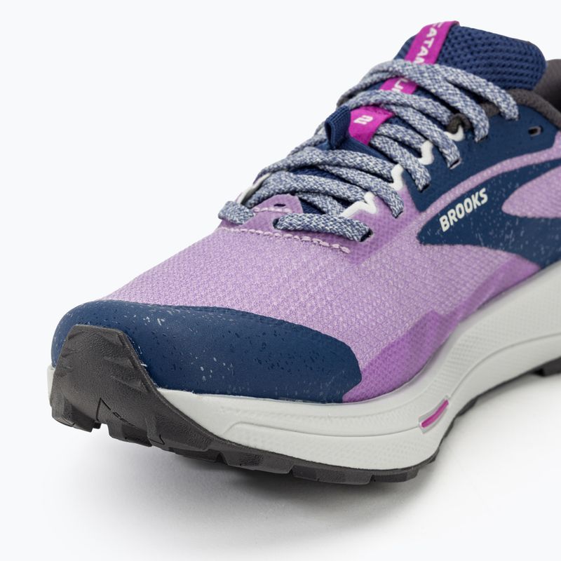 Brooks Catamount 2, scarpe da corsa da donna, viola/navy/astero 7