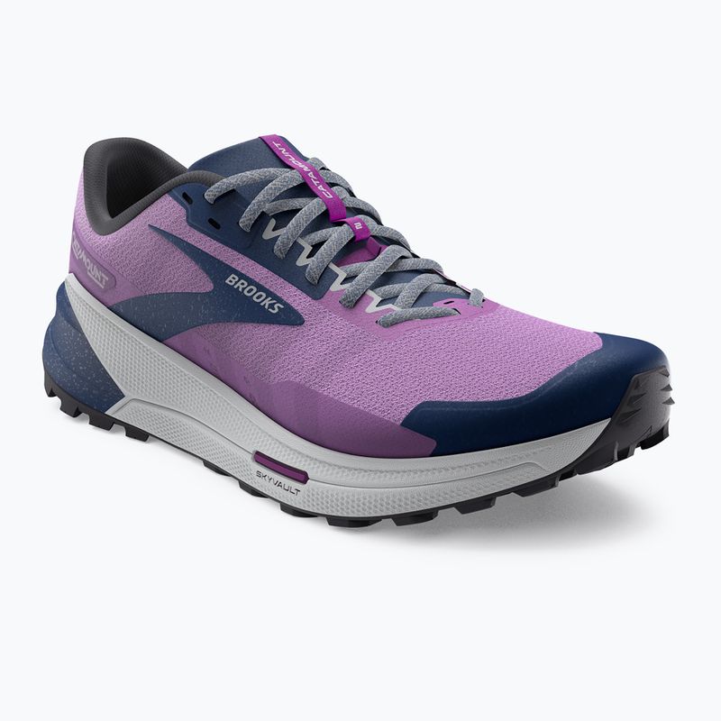 Brooks Catamount 2, scarpe da corsa da donna, viola/navy/astero 8