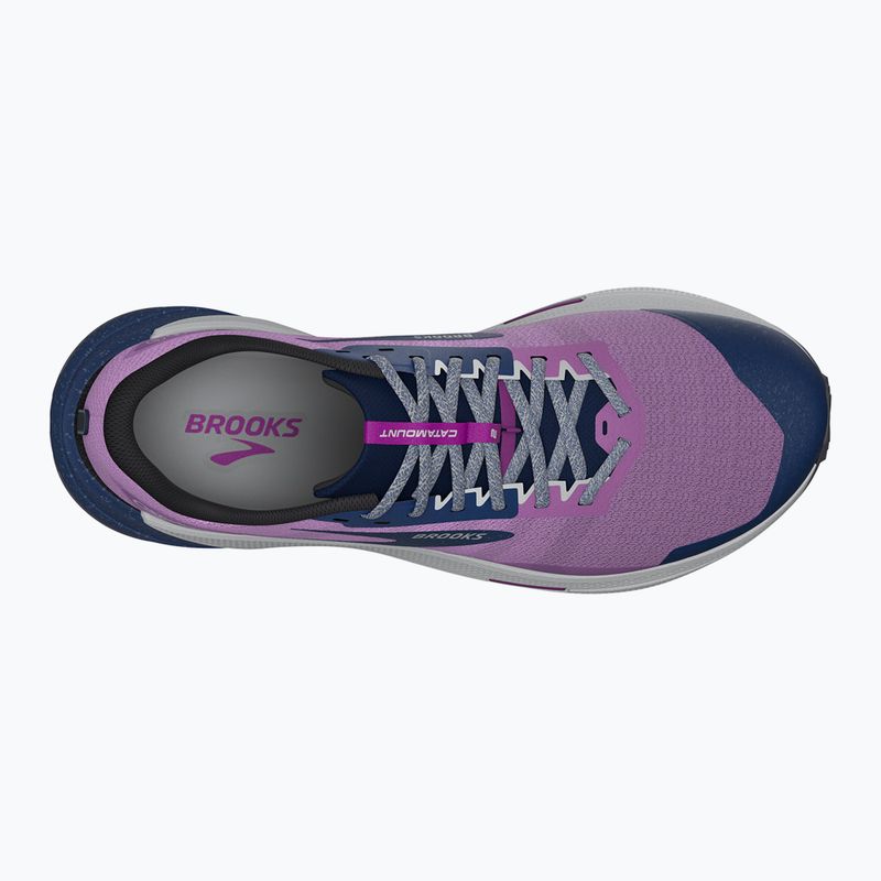 Brooks Catamount 2, scarpe da corsa da donna, viola/navy/astero 13