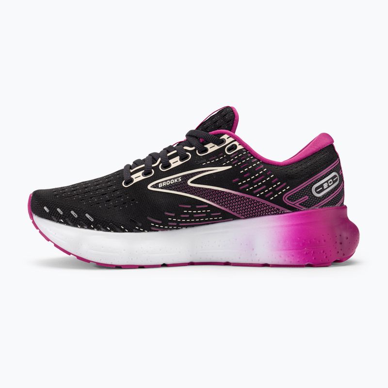 Scarpe da corsa da donna Brooks Glycerin 20 nero/fucsia/lino 3