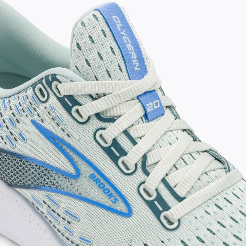 Scarpe da corsa da donna Brooks Glycerin 20 vetro blu/marino/blu-legione 10