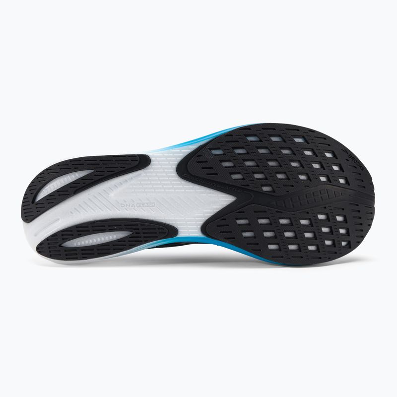 Brooks Hyperion scarpe da corsa uomo grigio/blu atomico/scarlatto 5