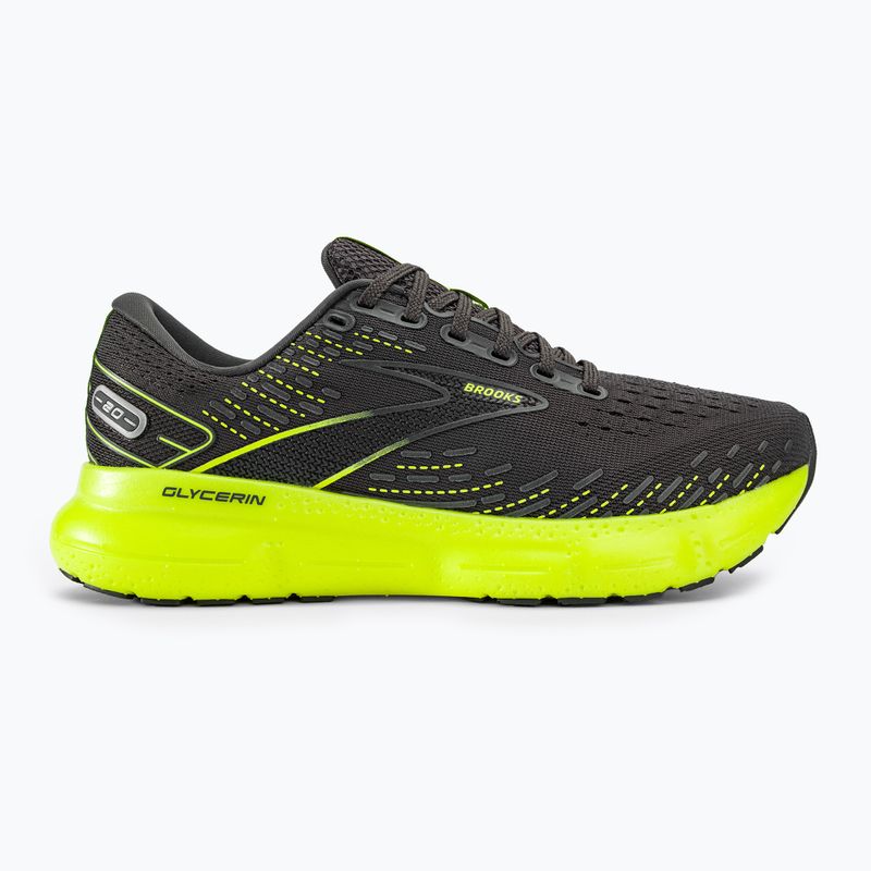 Brooks Glycerin 20 scarpe da corsa donna nero/perla annerita/bianco 2