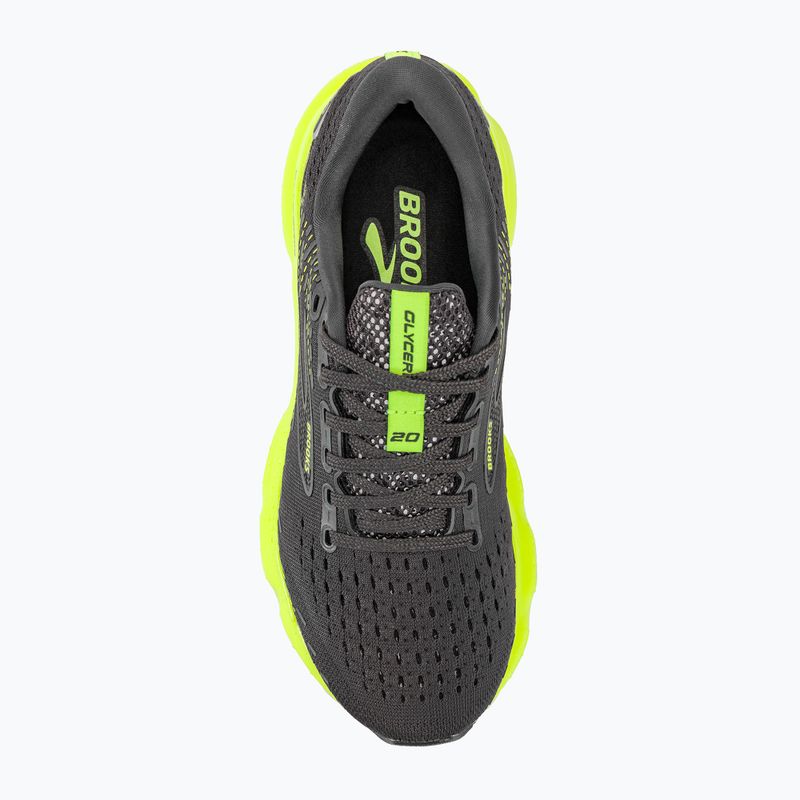 Brooks Glycerin 20 scarpe da corsa donna nero/perla annerita/bianco 5