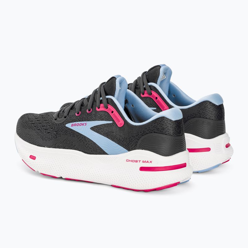 Scarpe da running donna Brooks Ghost Max ebony/open air/lilac rose 4
