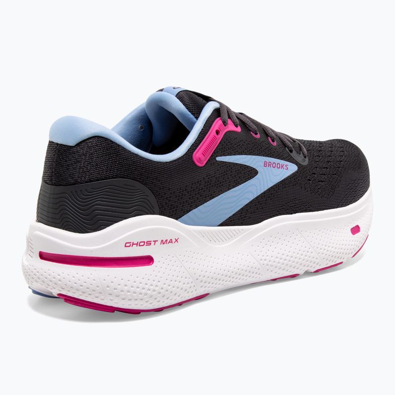 Scarpe da running donna Brooks Ghost Max ebony/open air/lilac rose 10