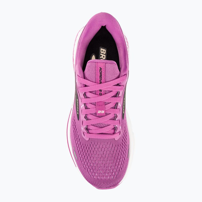 Brooks Adrenaline GTS 23 orchidea/nero/viola scarpe da corsa da donna 7