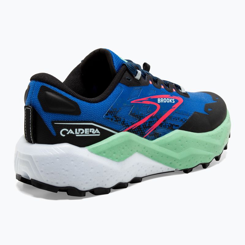 Scarpe da corsa da uomo Brooks Caldera 7 blu vittoria/nero/spring bud 10