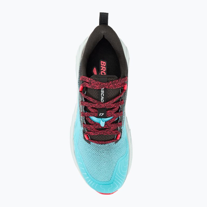 Brooks Cascadia 17 scarpe da corsa da donna blu/ nero/ rosa diva 7