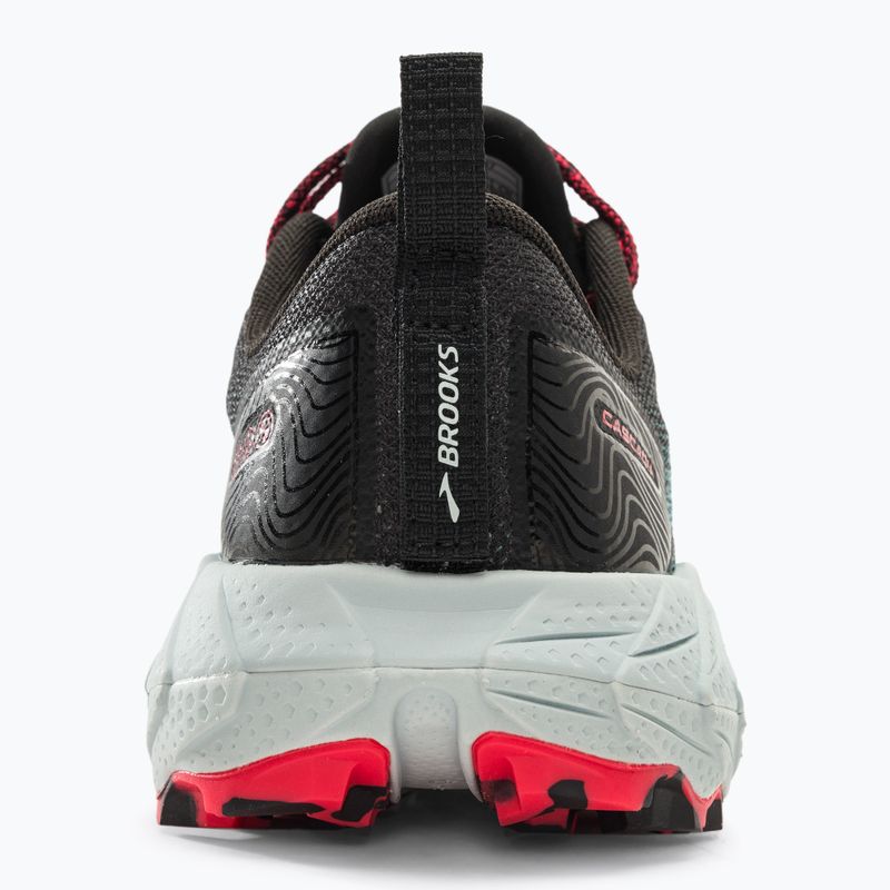 Brooks Cascadia 17 scarpe da corsa da donna blu/ nero/ rosa diva 8