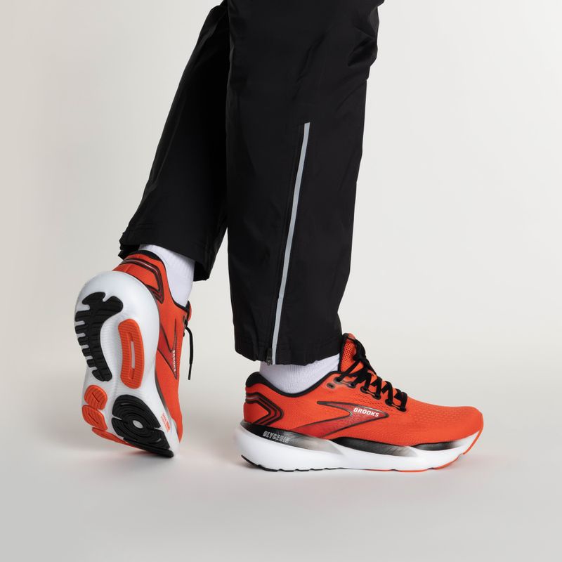 Scarpe da corsa da uomo Brooks Glycerin 21 grenadine/salsa/nero 2