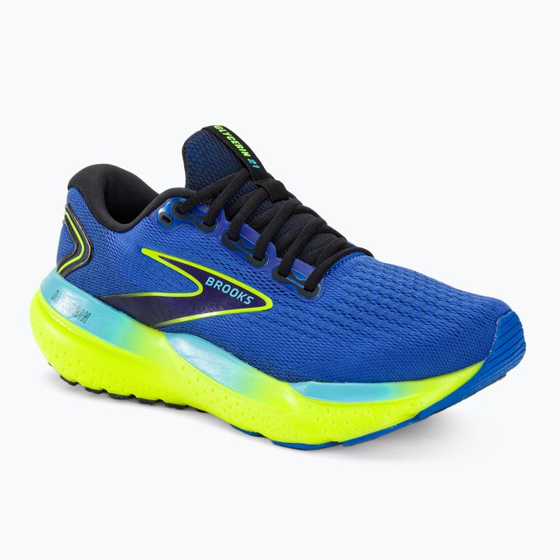 Scarpe da corsa da uomo Brooks Glycerin 21 blu/nightlife/nero