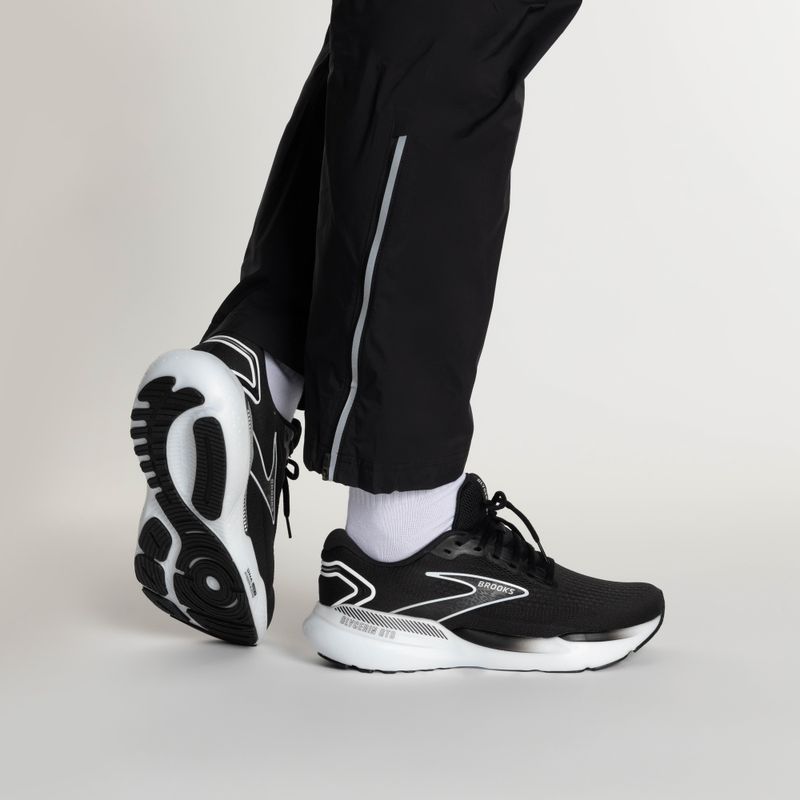 Scarpe da corsa da uomo Brooks Glycerin GTS 21 nere/grigie/bianche 2