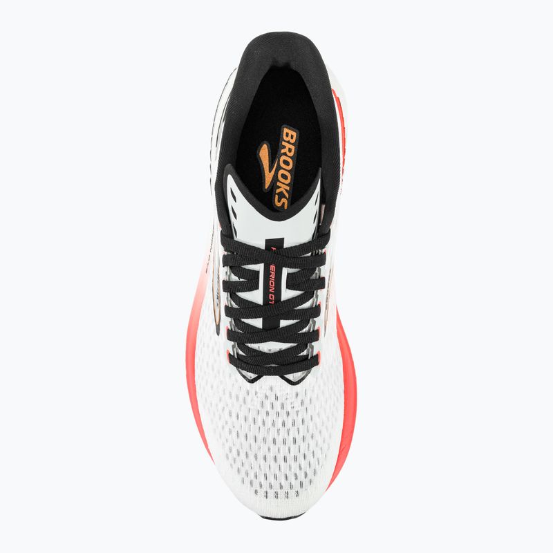 Scarpe da corsa da uomo Brooks Hyperion GTS blu/fiery coral/arancione 7