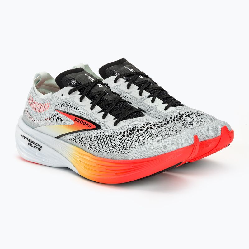 Brooks Hyperion Elite 4 scarpe da corsa illusione blu/corallo/arancio 5