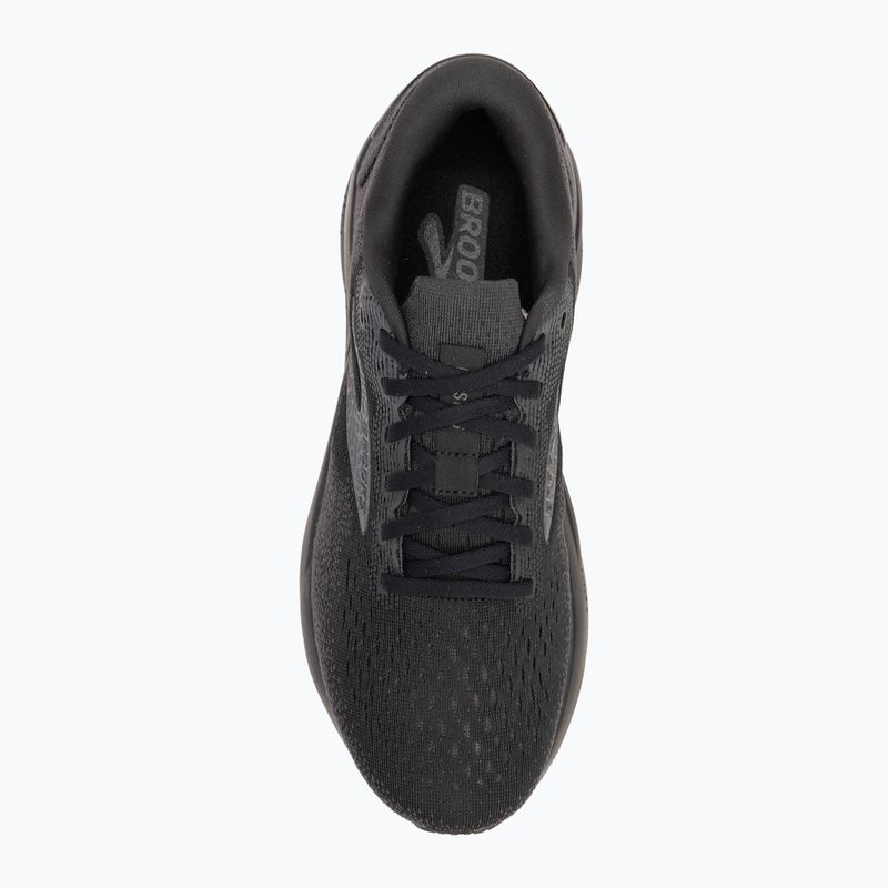 Scarpe da corsa da uomo Brooks Ghost 16 wide fit nero/nero/ebano 5