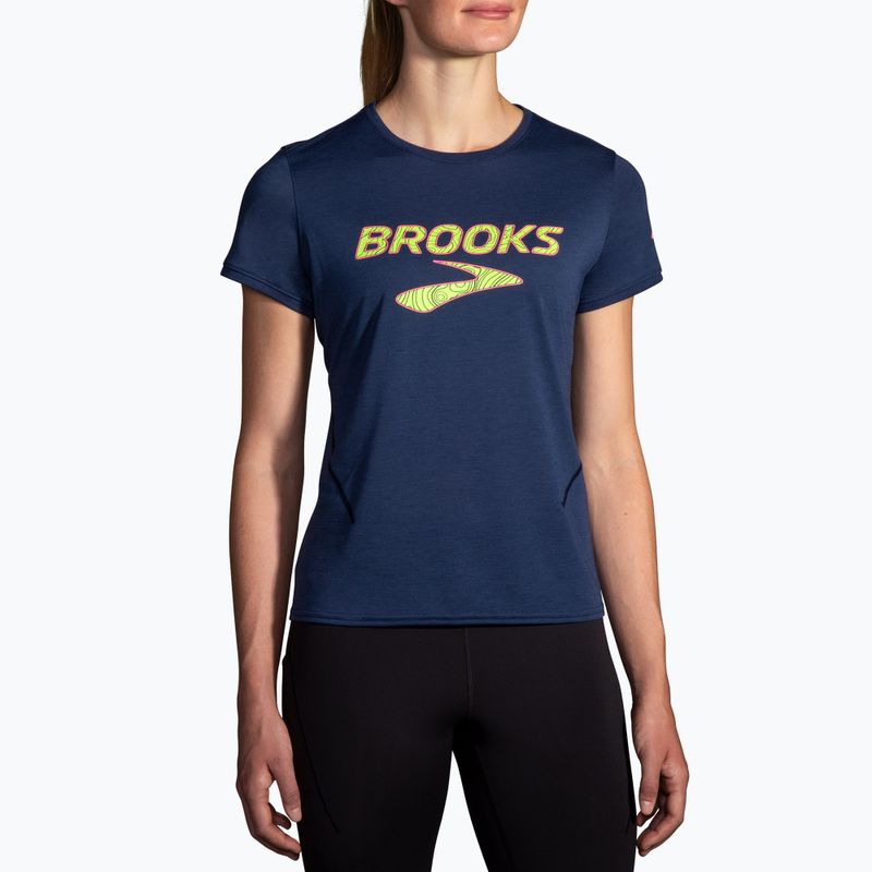 Maglietta da corsa Brooks Distance 3.0 da donna