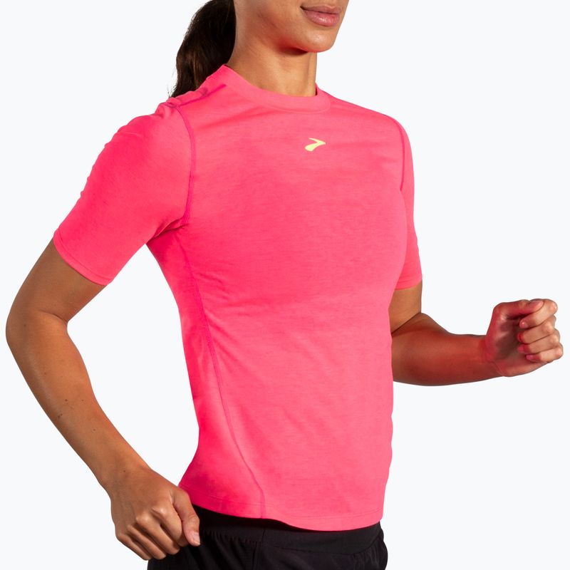 Brooks High Point, maglia da corsa da donna, neo rosa 3