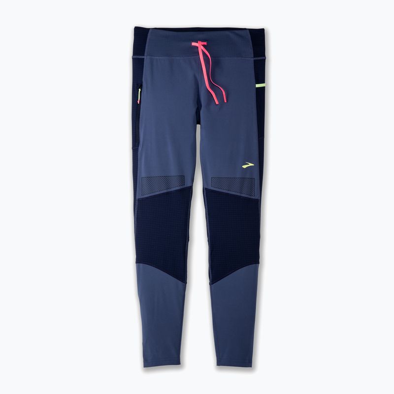 Leggings da corsa Brooks High Point ocean/navy da donna 8