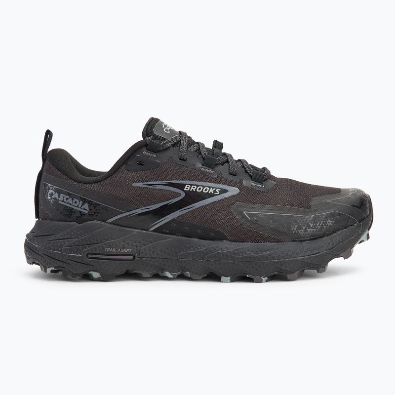 Brooks Cascadia 18 nero/nero scarpe da corsa da uomo 2
