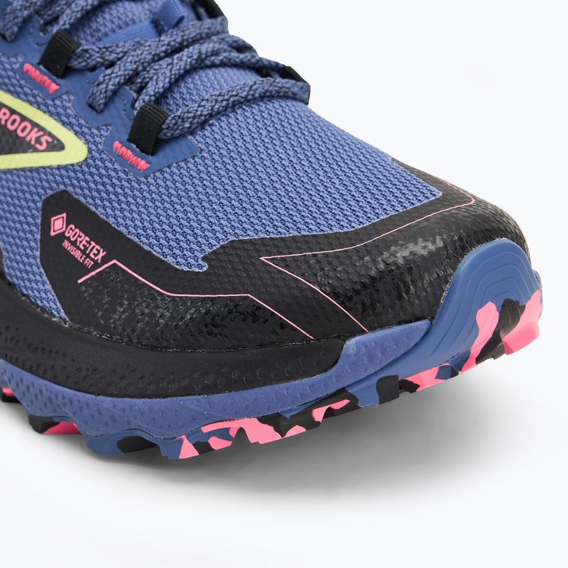 Brooks Cascadia 18 GTX scarpe da corsa donna grigio blu/nero/rosa 7