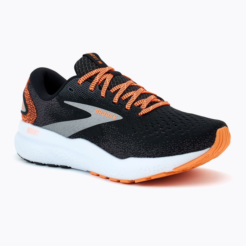 Brooks Ghost 16 scarpe da corsa da uomo nero/arancio/bianco