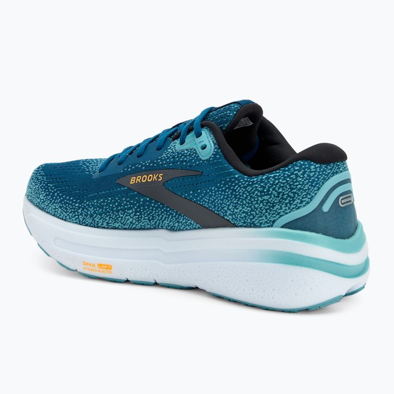 Brooks Ghost Max 2 scarpe da corsa da uomo blu marocchino/acqua/arancio pop 3