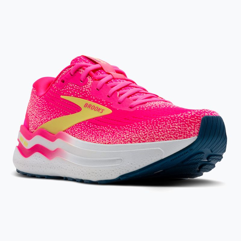 Scarpe da corsa da donna Brooks Ghost Max 2 rosa/lemonade tonica/rosa 8