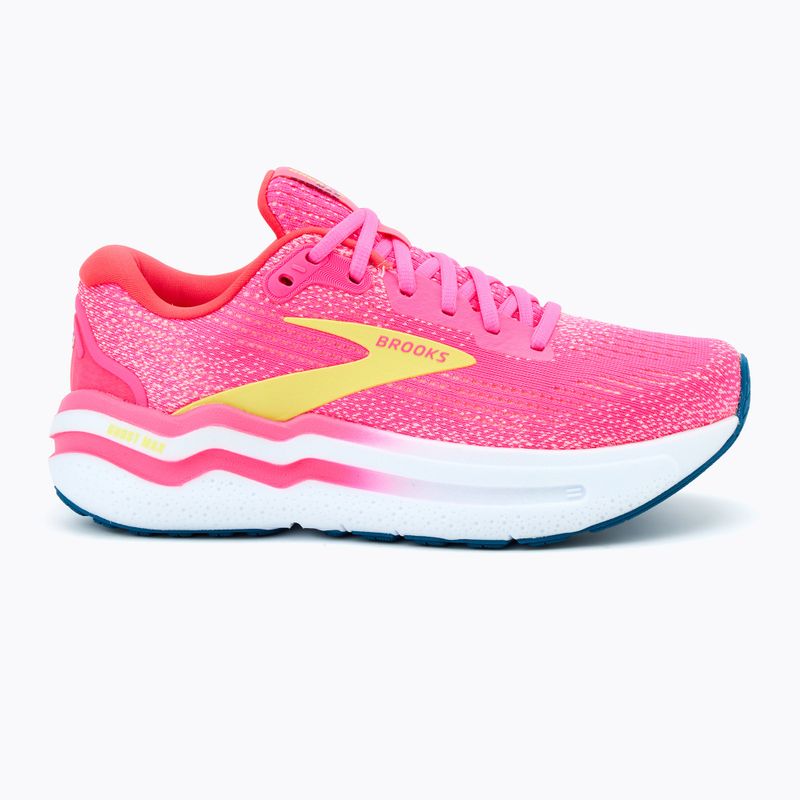 Scarpe da corsa da donna Brooks Ghost Max 2 rosa/lemonade tonica/rosa 2