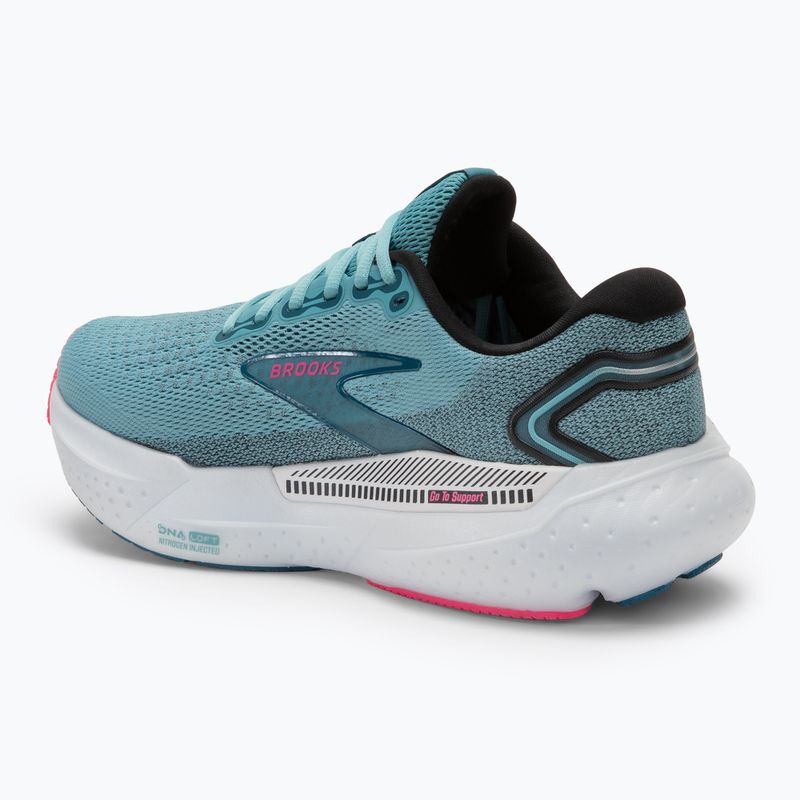 Scarpe da corsa da donna Brooks Glycerin GTS 21 blu marocchino/acqua/rosa 3