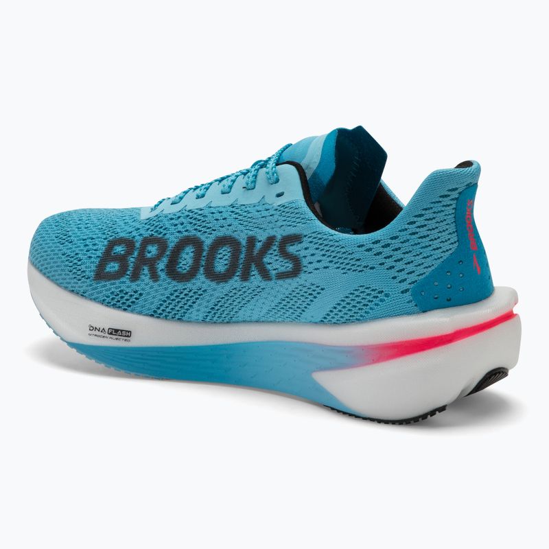 Scarpe da corsa da donna Hyperion 2 crystal seas/ rosa diva/nero 3