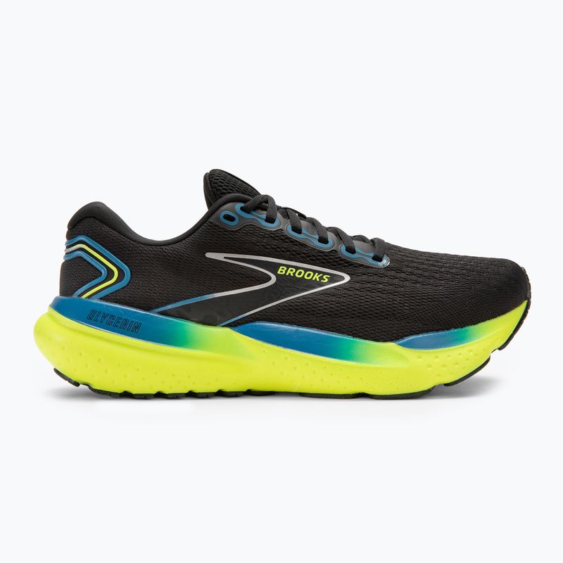 Brooks Glycerin 21, scarpe da corsa da uomo, nero/blu/notte 2