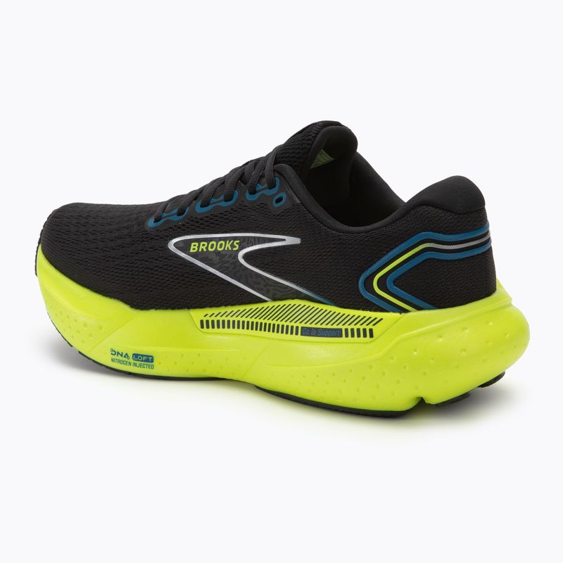 Brooks Glycerin GTS 21 scarpe da corsa uomo nero/blu/notte 3