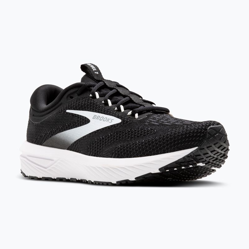 Brooks Revel 7 nero/bianco, scarpe da corsa da uomo 8