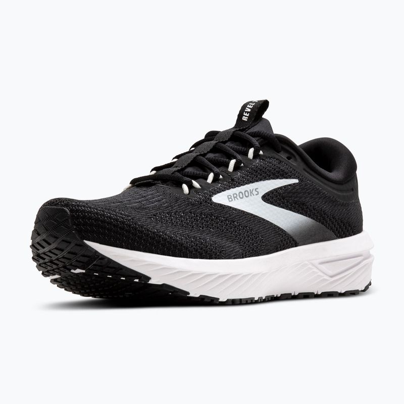 Brooks Revel 7 nero/bianco, scarpe da corsa da uomo 11