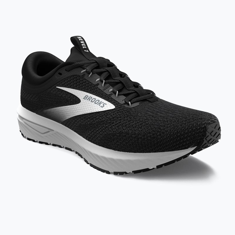 Brooks Revel 7 nero/bianco, scarpe da corsa da uomo 15