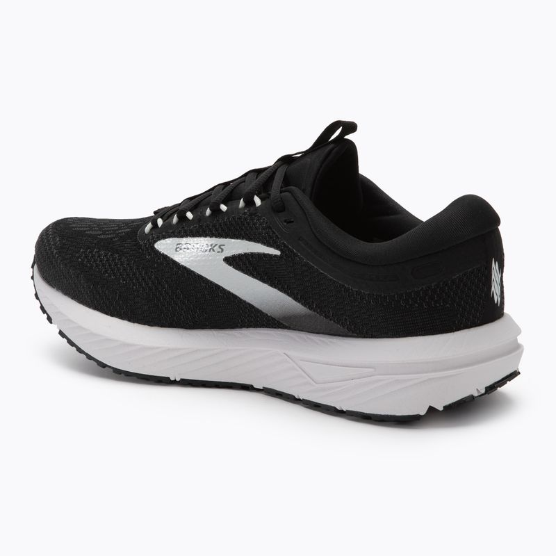 Brooks Revel 7 nero/bianco, scarpe da corsa da uomo 3