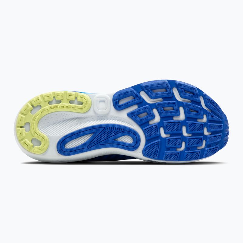 Scarpe da corsa Brooks Adrenaline GTS 24 wide fit da uomo, cobalto/giallo petrolio/peacoat 13