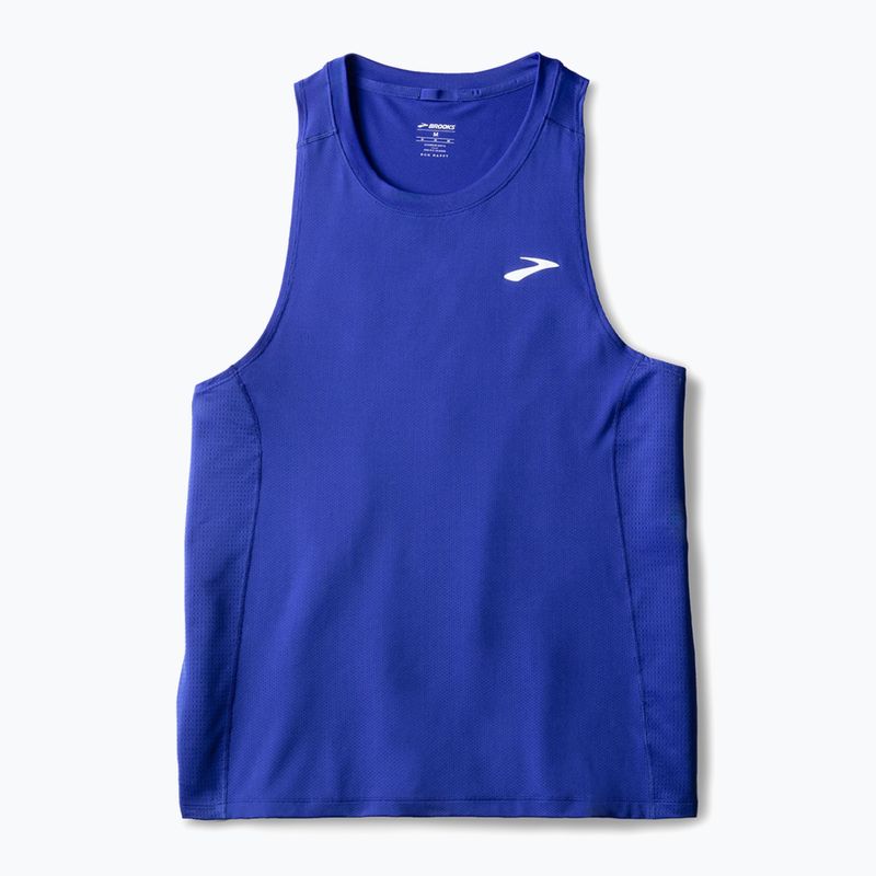 Canotta Brooks Atmosphere Singlet 3.0 da uomo neo blu 6