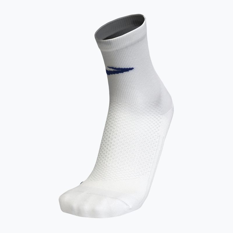 Calzini Brooks Elite bianco/cobalto