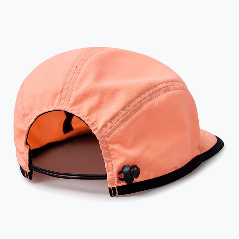 Cappello da baseball Brooks Lightweight Packable 2.0 neo ember/nero 3