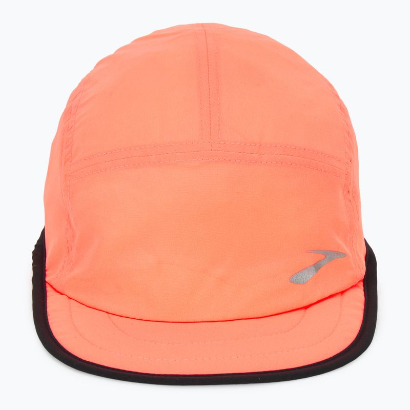 Cappello da baseball Brooks Lightweight Packable 2.0 neo ember/nero 2