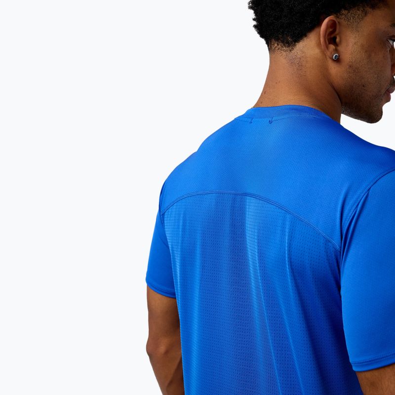 Camicia da corsa Brooks Atmosphere 3.0 da uomo, colore blu neo 5