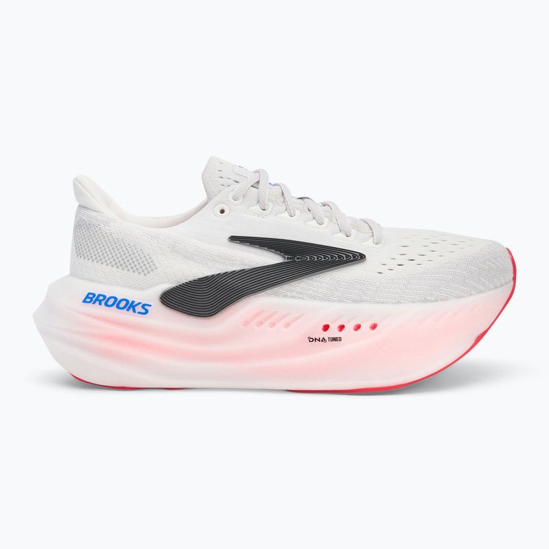 Scarpe da corsa da donna Brooks Glycerin Max bianco/nero/rosa diva 2